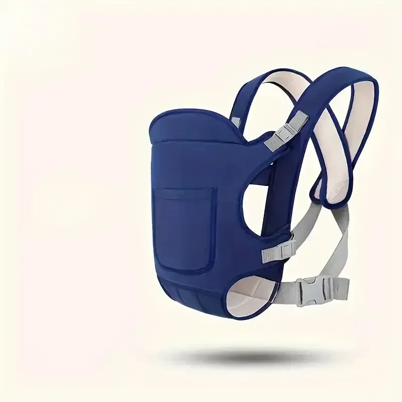 4-in-1 Ergonomic Baby Carrier – Breathable Sling with Hipseat and Waist Belt Support