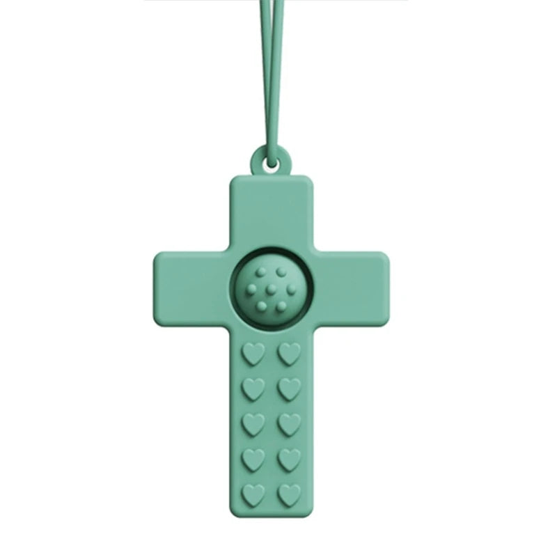 Sensory Chew Necklace for Teething Relief and Calming Support