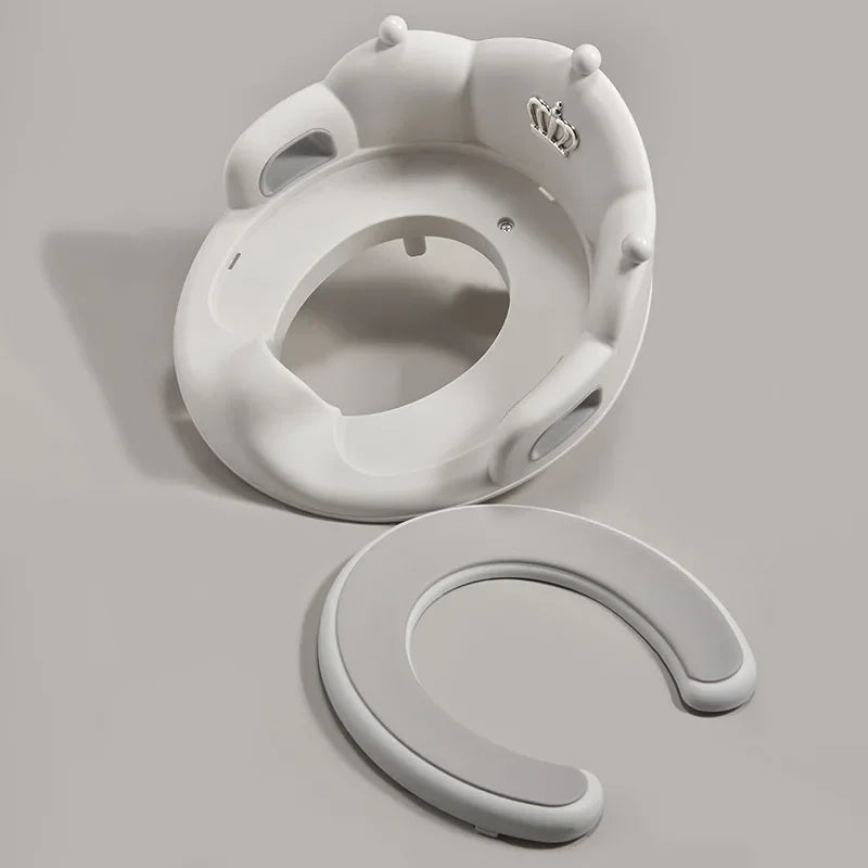 Toddler Toilet Seat Ring – Unisex Plastic Potty Training Seat for Kids