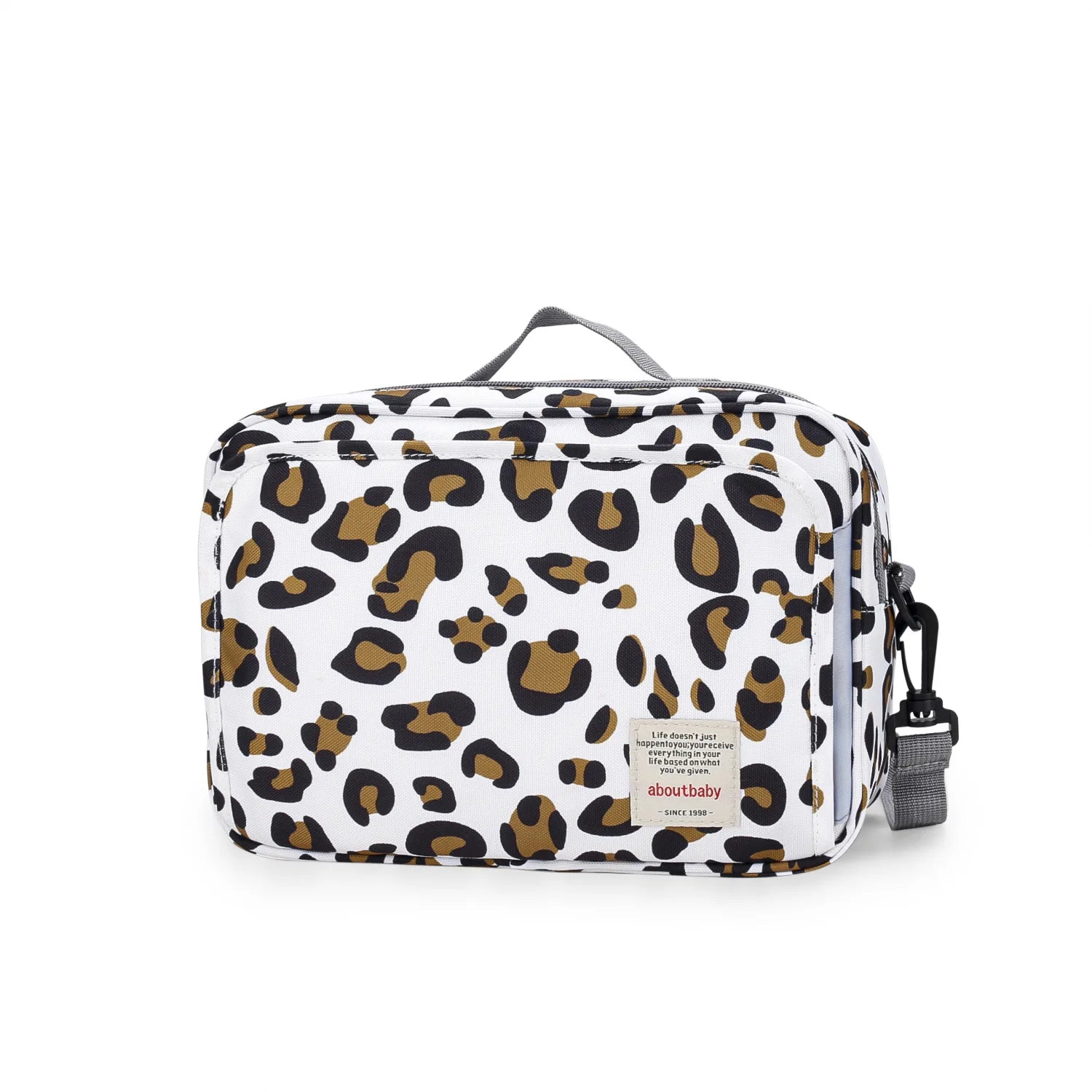 Waterproof Baby Mummy Bag – Wet/Dry Double Handle Diaper Organizer with Fashion Prints