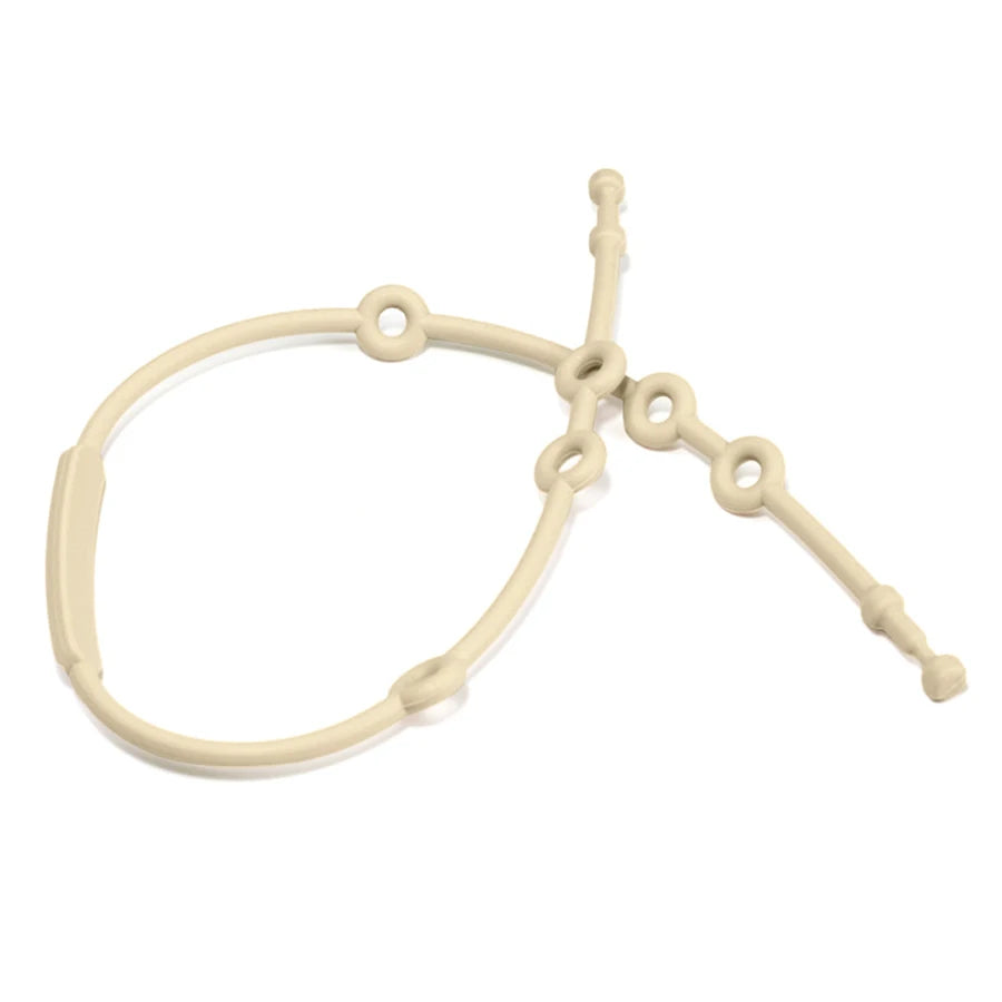 Soft Silicone Pacifier Clip – Adjustable Teething Chain and Dummy Holder for Babies