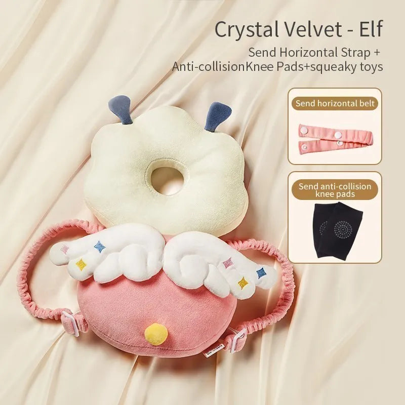 Baby Head Protection Pillow – Soft Anti-Fall Cushion for Newborn Safety