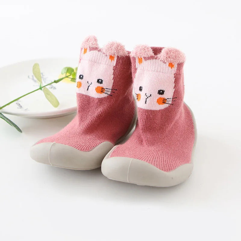 Baby First Walkers – Non-Slip Knit Slip-On Shoes for Infants & Toddlers 0–4 Years