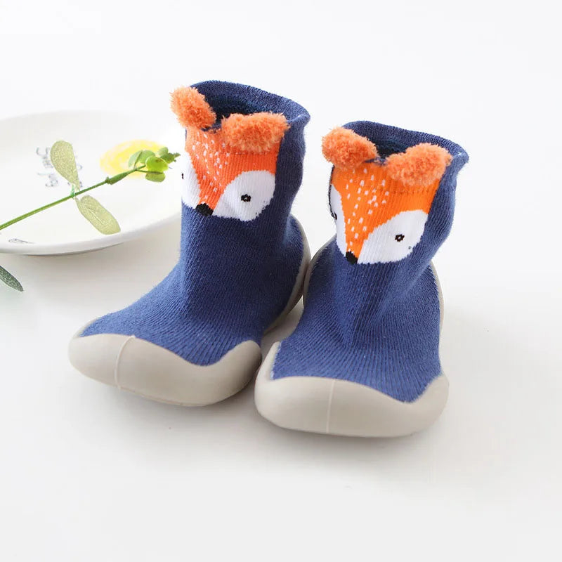 Baby First Walkers – Non-Slip Knit Slip-On Shoes for Infants & Toddlers 0–4 Years