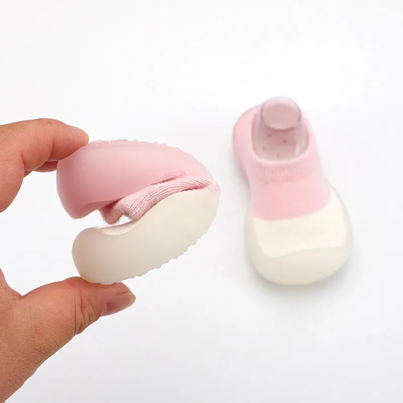 Baby First Walkers – Non-Slip Knit Slip-On Shoes for Infants & Toddlers 0–4 Years