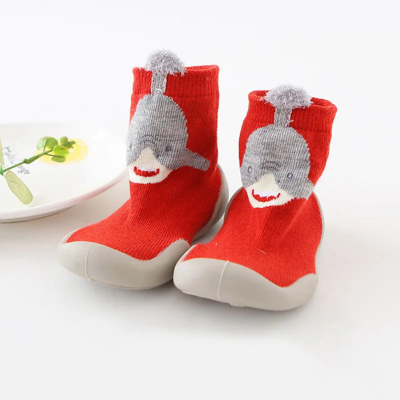 Baby First Walkers – Non-Slip Knit Slip-On Shoes for Infants & Toddlers 0–4 Years