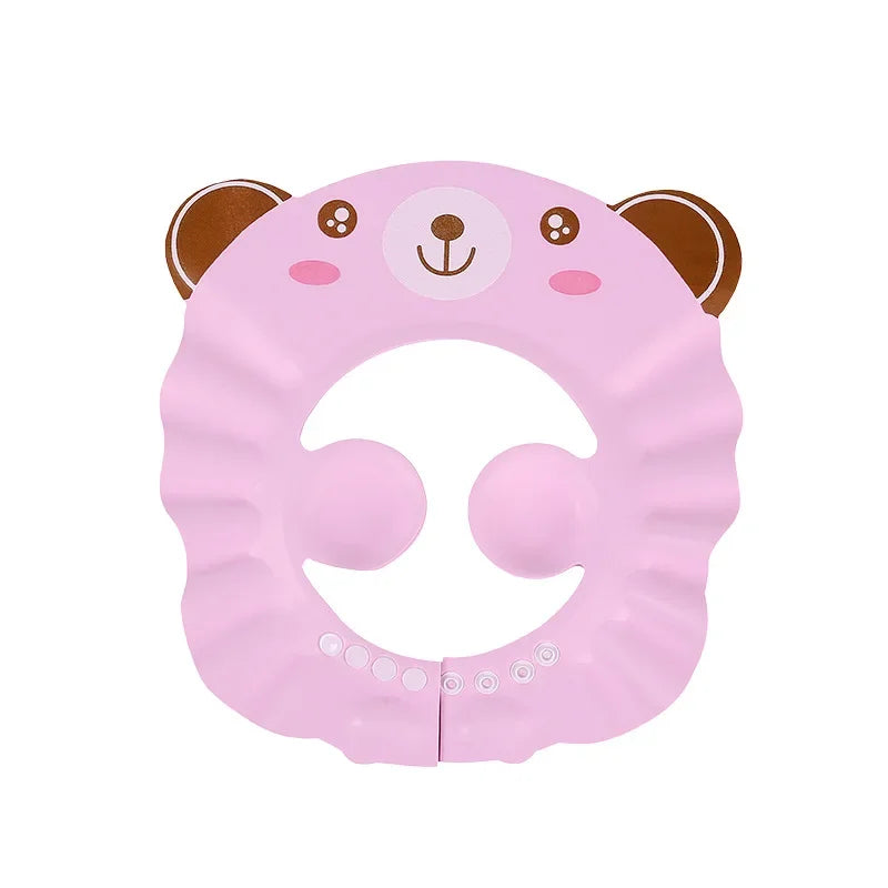 Adjustable Baby Shower Cap – Soft Shampoo Shield with Ear & Eye Protection for Toddlers