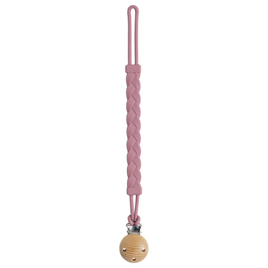 BPA-Free Silicone Baby Pacifier Clip & Teether Chain – Portable Nipple Holder Gift for Newborns
