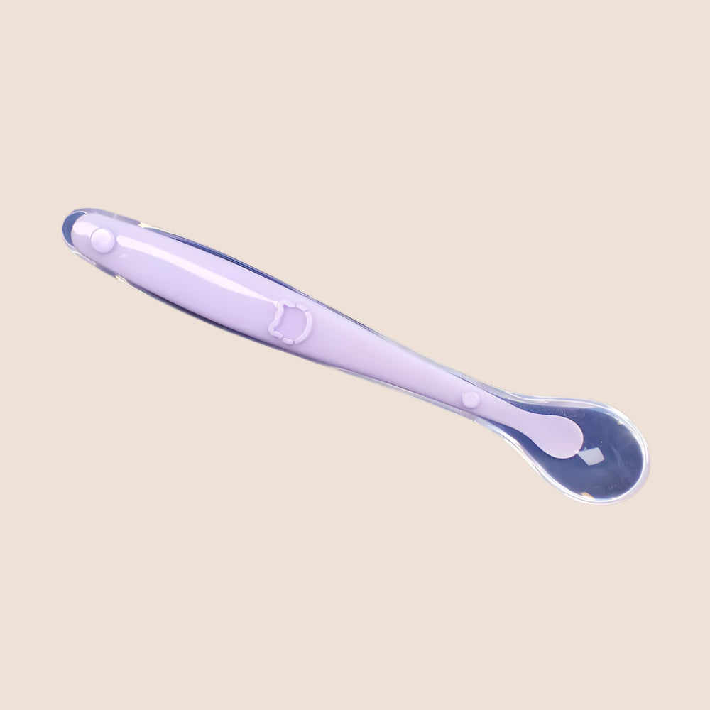 Baby Silicone Feeding Spoon – Soft Training Tableware with Storage Box