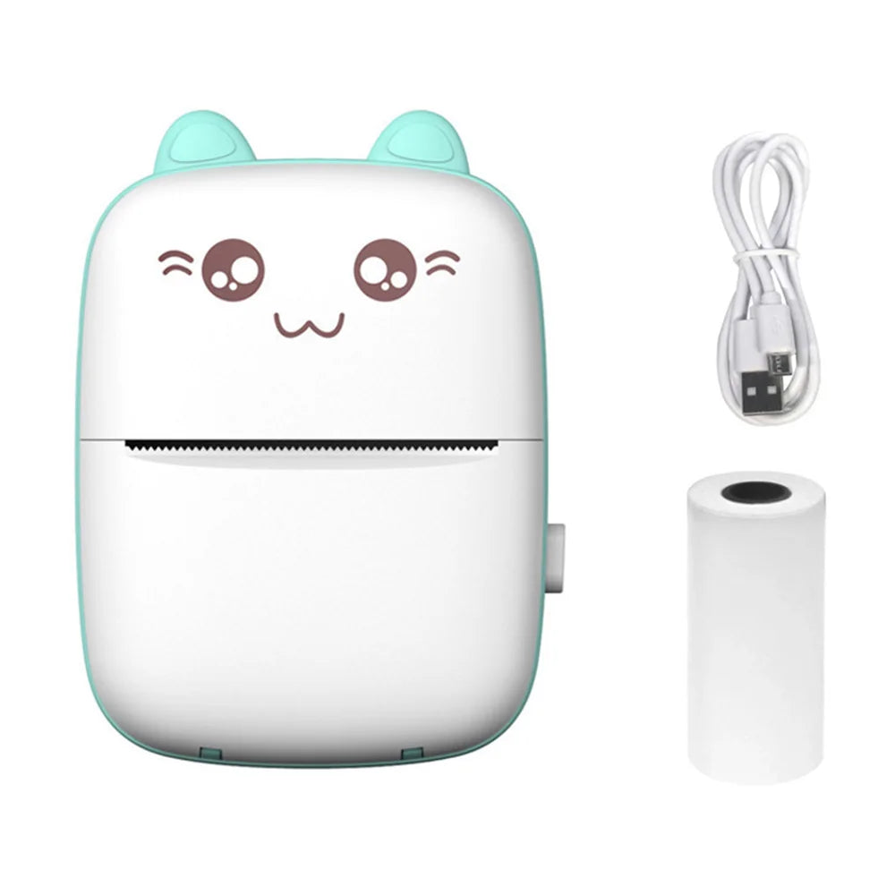 Portable Mini Bluetooth Printer – Thermal Pocket Printer for Photos, Notes & Labels