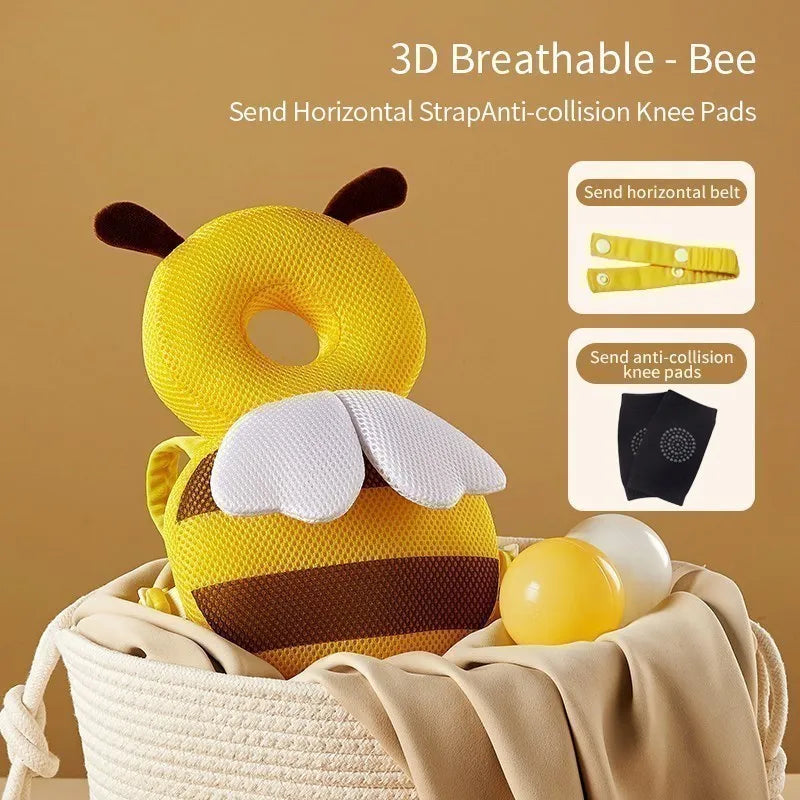Baby Head Protection Pillow – Soft Anti-Fall Cushion for Newborn Safety