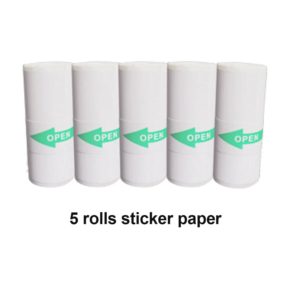 Portable Mini Bluetooth Printer – Thermal Pocket Printer for Photos, Notes & Labels
