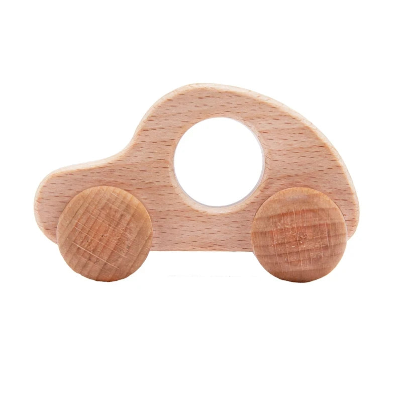 6pcs Wooden Simulation Eggs Set – Montessori Pretend Play Kitchen Toys for Kids