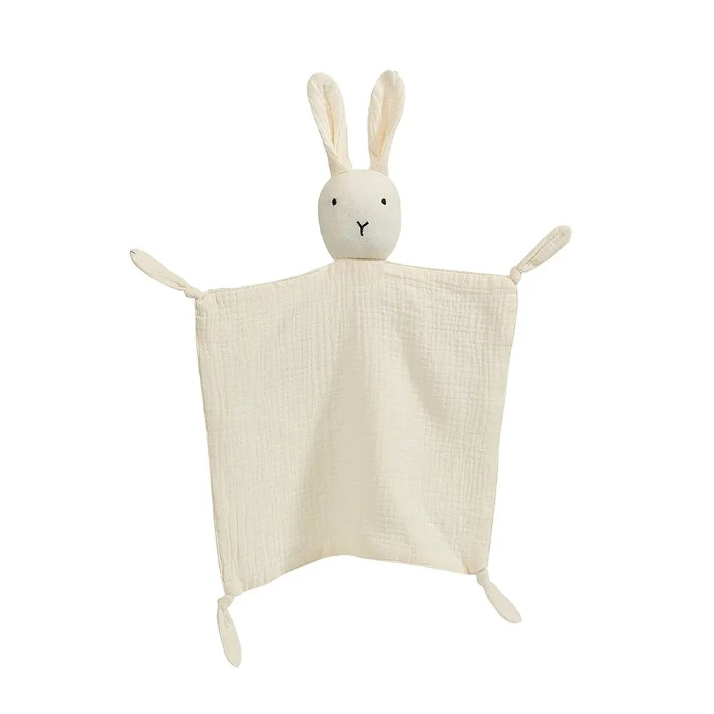 Muslin Baby Comfort Towel – Soft Cotton Soothe Blanket & Sleep Toy for Newborns