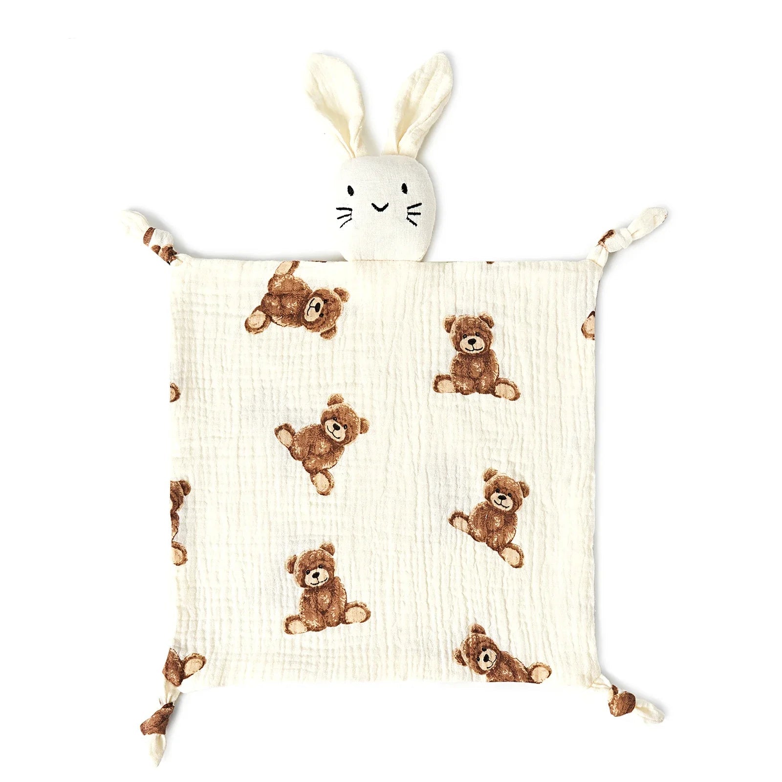 Muslin Baby Comfort Towel – Soft Cotton Sleep Toy & Soothing Blanket for Newborns