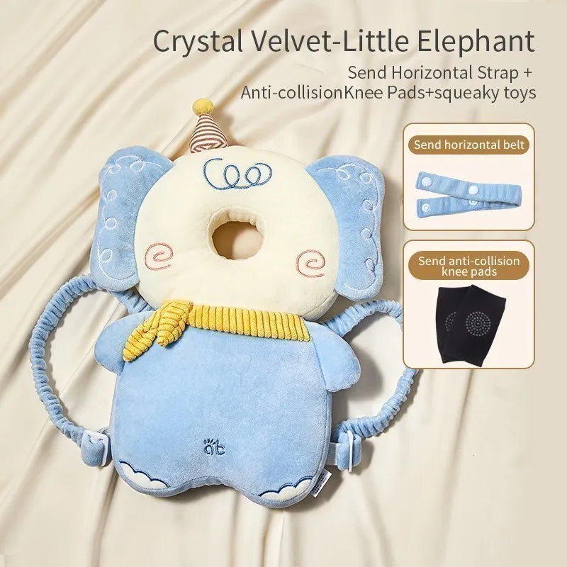 Baby Head Protection Pillow – Soft Anti-Fall Cushion for Newborn Safety