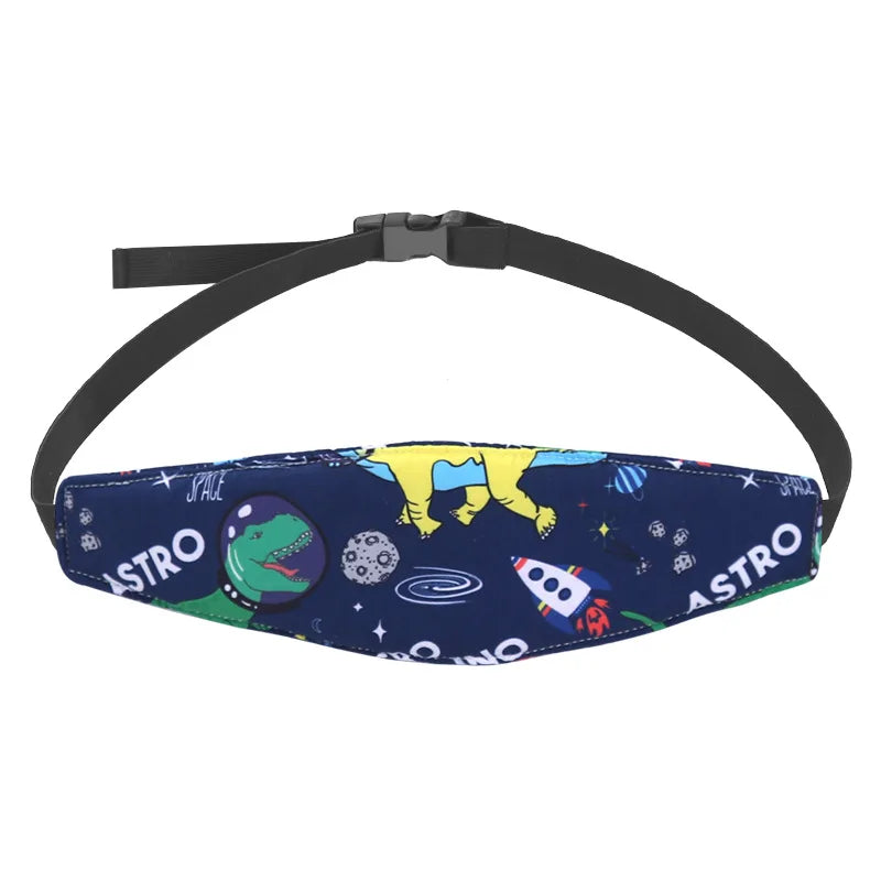 Adjustable Baby Car Seat Head Support Belt – Stroller Sleep Positioner Pillow for 0–6 Years