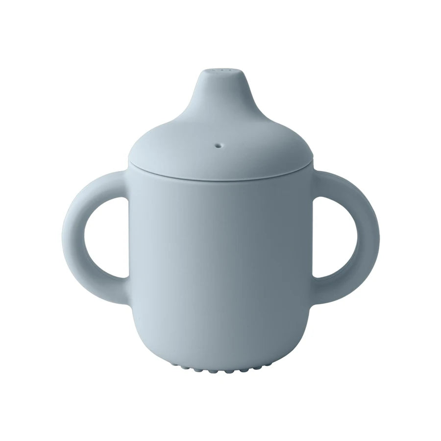 Baby Silicone Drinking Cup with Handles – 180ml Portable Feeding Cup for Infants and Toddlers