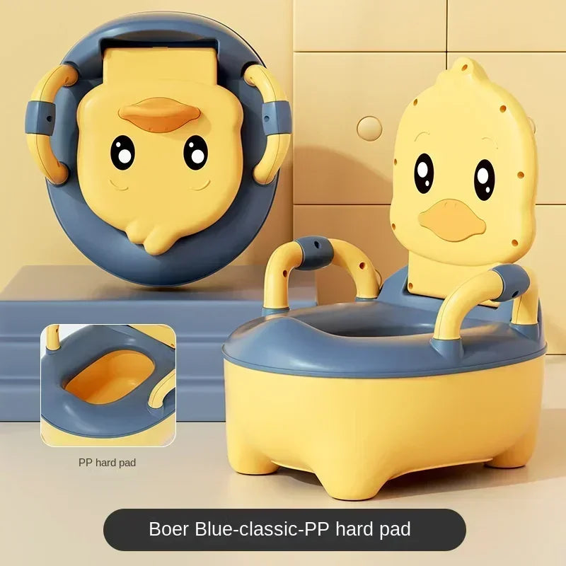 Cartoon Duck Potty Training Toilet – Soft Cushion Toilet for Toddlers