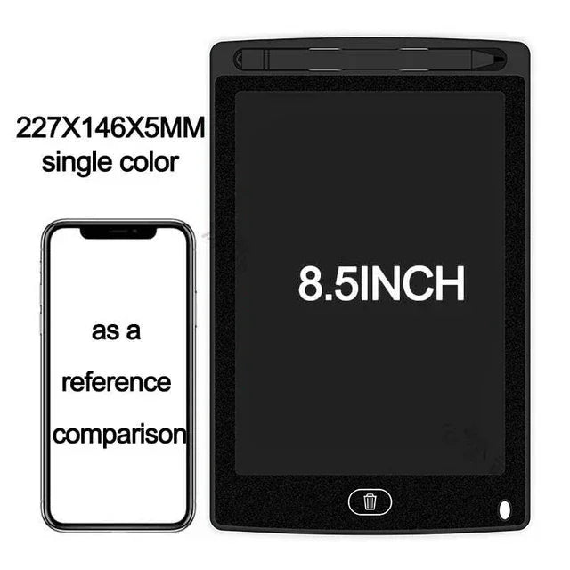 LCD Drawing Tablet for Kids – 4.4 / 8.5 Inch Magic Sketchpad with Battery Power