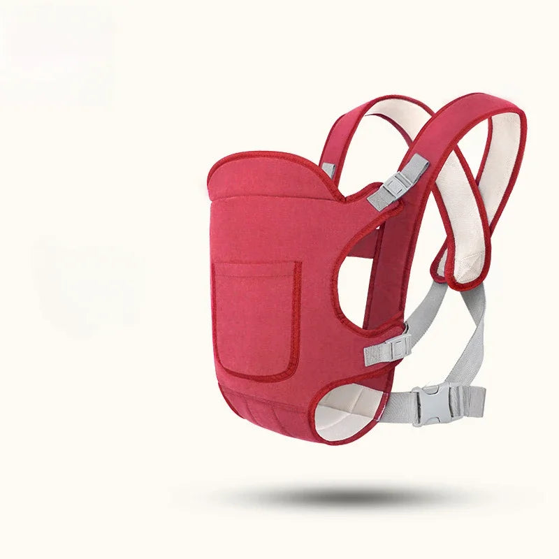 4-in-1 Ergonomic Baby Carrier – Breathable Sling with Hipseat and Waist Belt Support