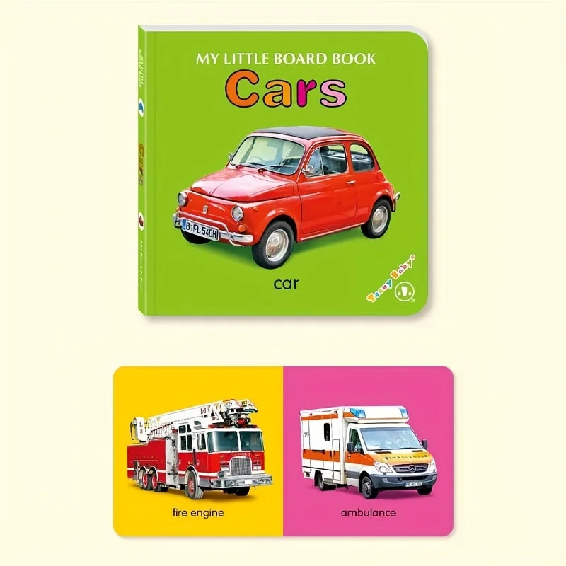 Interactive Baby Sensory Card Books – Early Learning Toy for Newborns & Toddlers