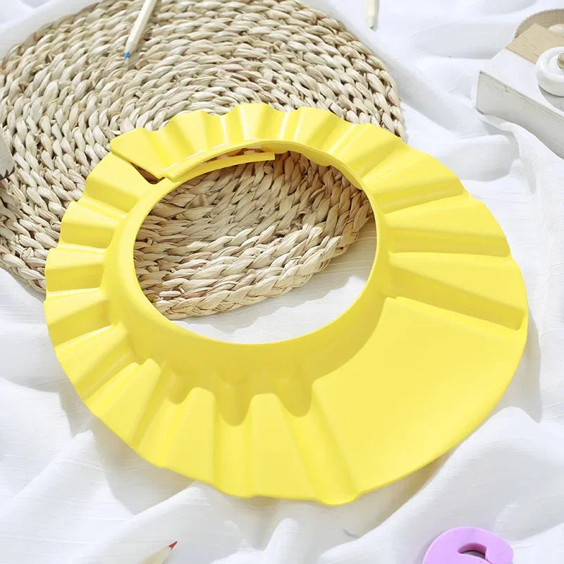Adjustable Baby Shower Cap – Soft Shampoo Shield with Ear & Eye Protection for Toddlers