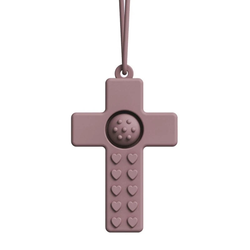 Sensory Chew Necklace for Teething Relief and Calming Support