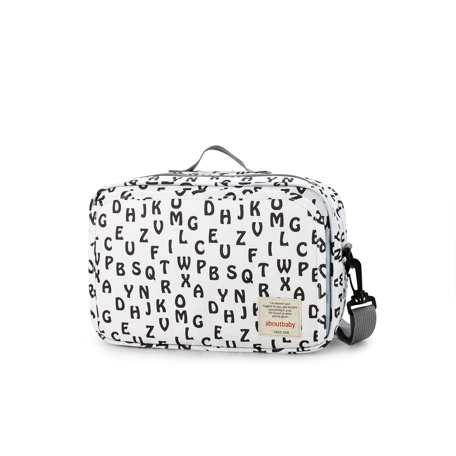 Waterproof Baby Mummy Bag – Wet/Dry Double Handle Diaper Organizer with Fashion Prints