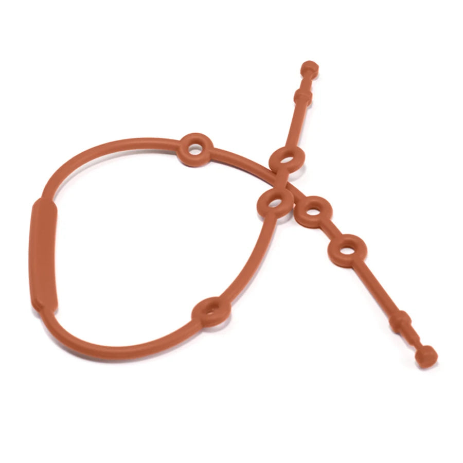 Soft Silicone Pacifier Clip – Adjustable Teething Chain and Dummy Holder for Babies