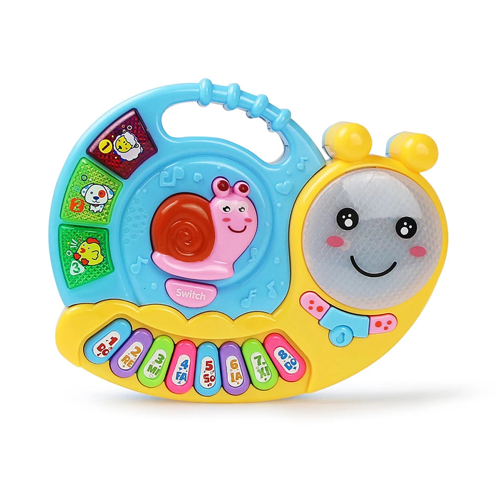 Kids Cartoon Piano Keyboard – Animal Sound & Light Educational Toy