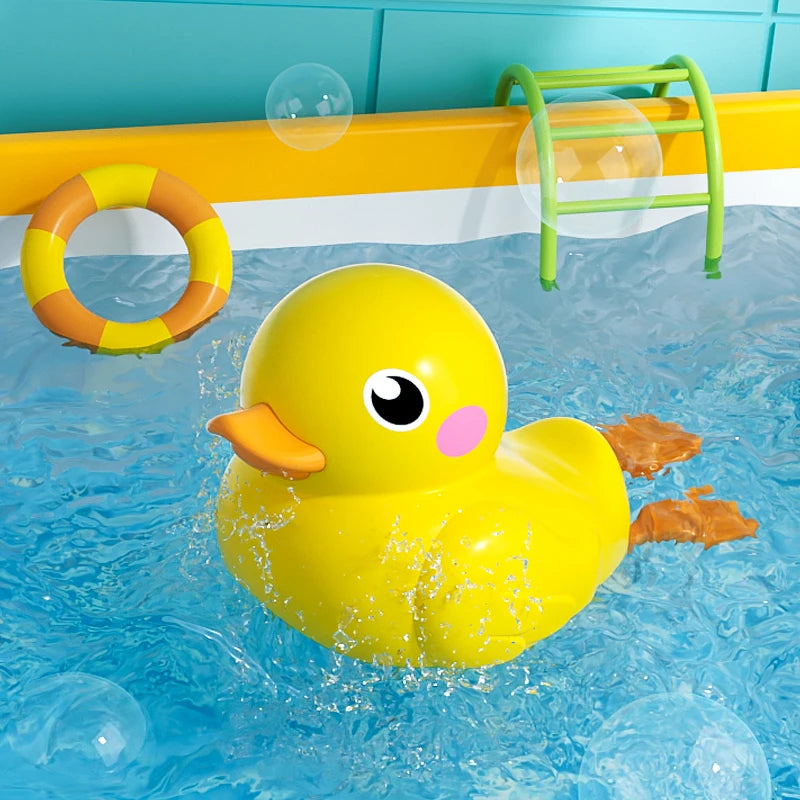 Clockwork Tortoise Bath Toy – Wind-Up Swimming Animal for Bathtub Fun
