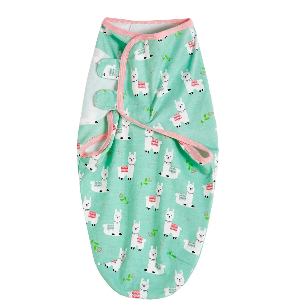 Baby Swaddle Wrap – Soft Cotton Cocoon Blanket for Newborns (0–12M)