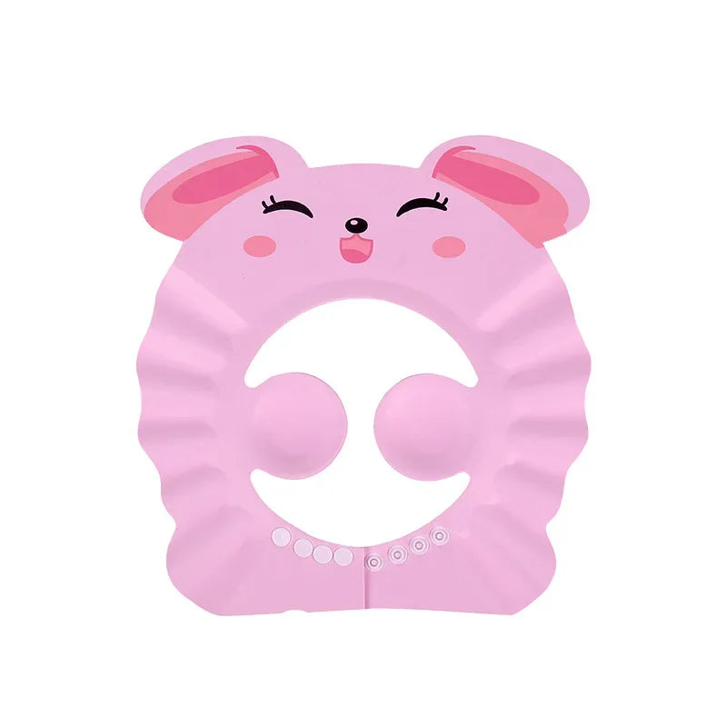 Adjustable Baby Shower Cap – Soft Shampoo Shield with Ear & Eye Protection for Toddlers