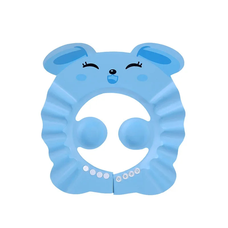 Adjustable Baby Shower Cap – Soft Shampoo Shield with Ear & Eye Protection for Toddlers