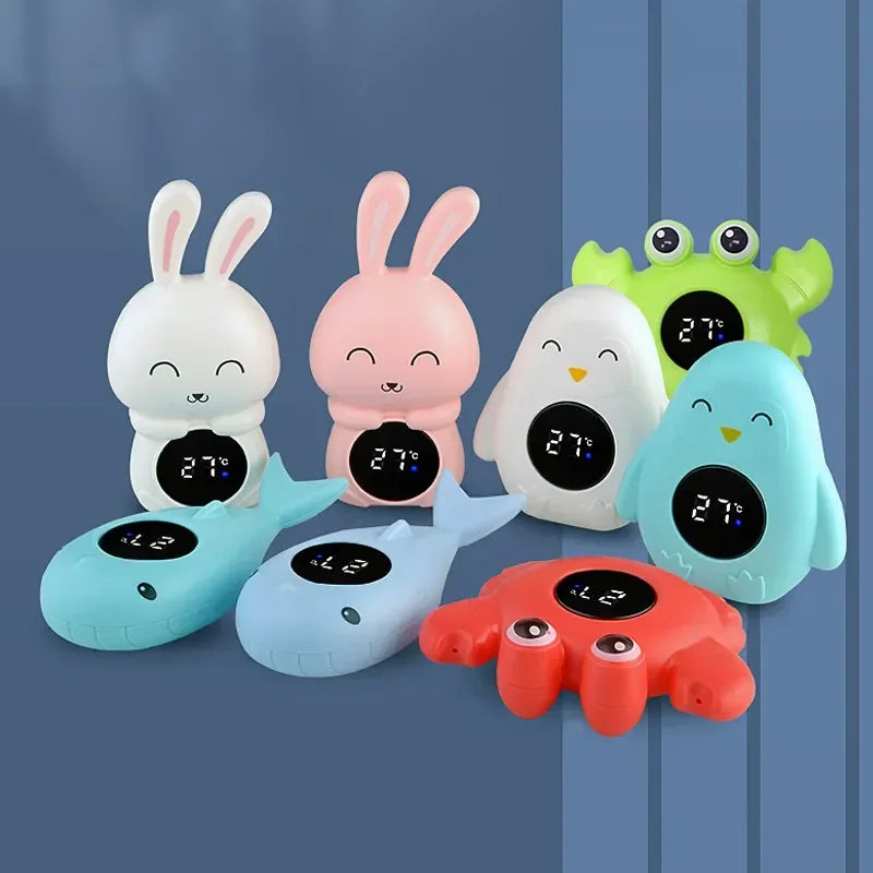 Floating Digital Baby Bath Thermometer with LED Display – Cartoon Safety Water Temperature Meter
