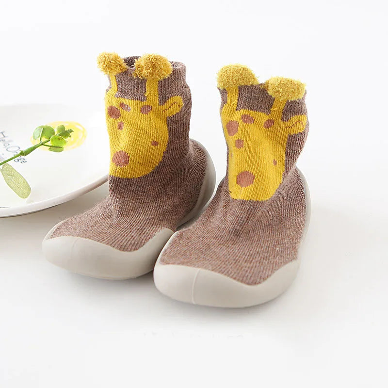Baby First Walkers – Non-Slip Knit Slip-On Shoes for Infants & Toddlers 0–4 Years