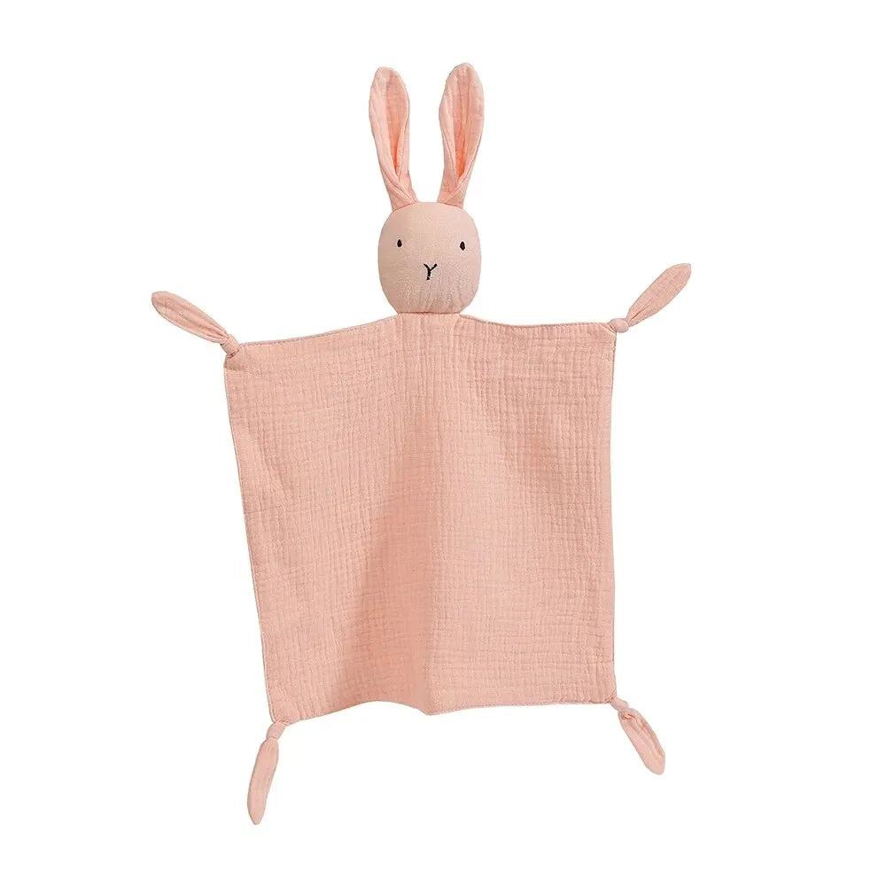 Muslin Baby Comfort Towel – Soft Cotton Soothe Blanket & Sleep Toy for Newborns