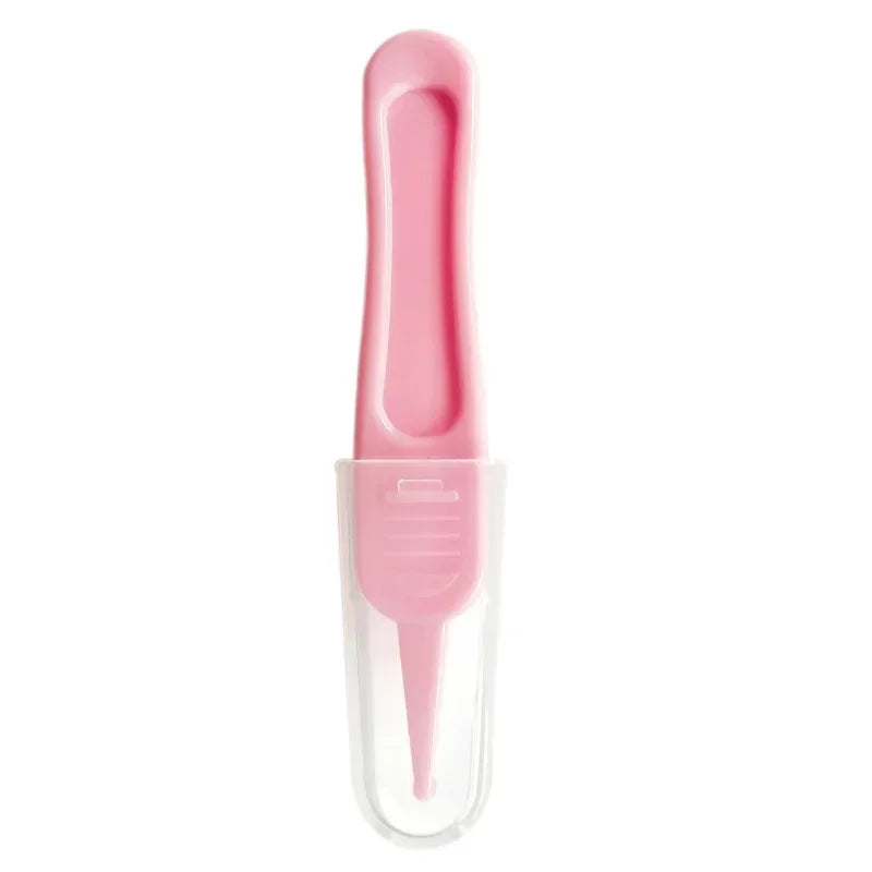Baby Safety Tweezers – Plastic Nose Cleaner Tool for Infants & Toddlers Nasal and Ear Hygiene
