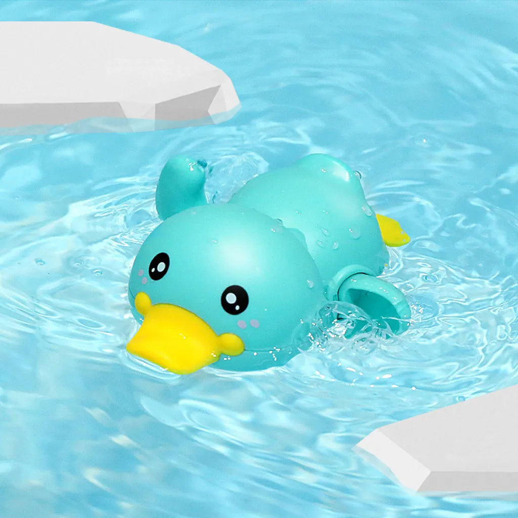 Clockwork Tortoise Bath Toy – Wind-Up Swimming Animal for Bathtub Fun