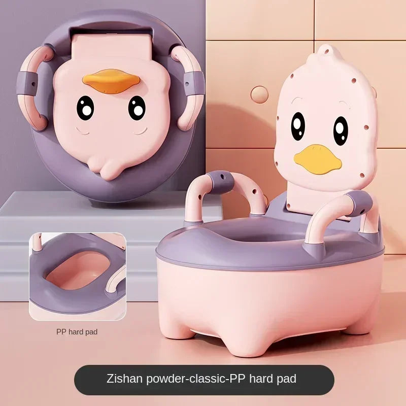 Cartoon Duck Potty Training Toilet – Soft Cushion Toilet for Toddlers