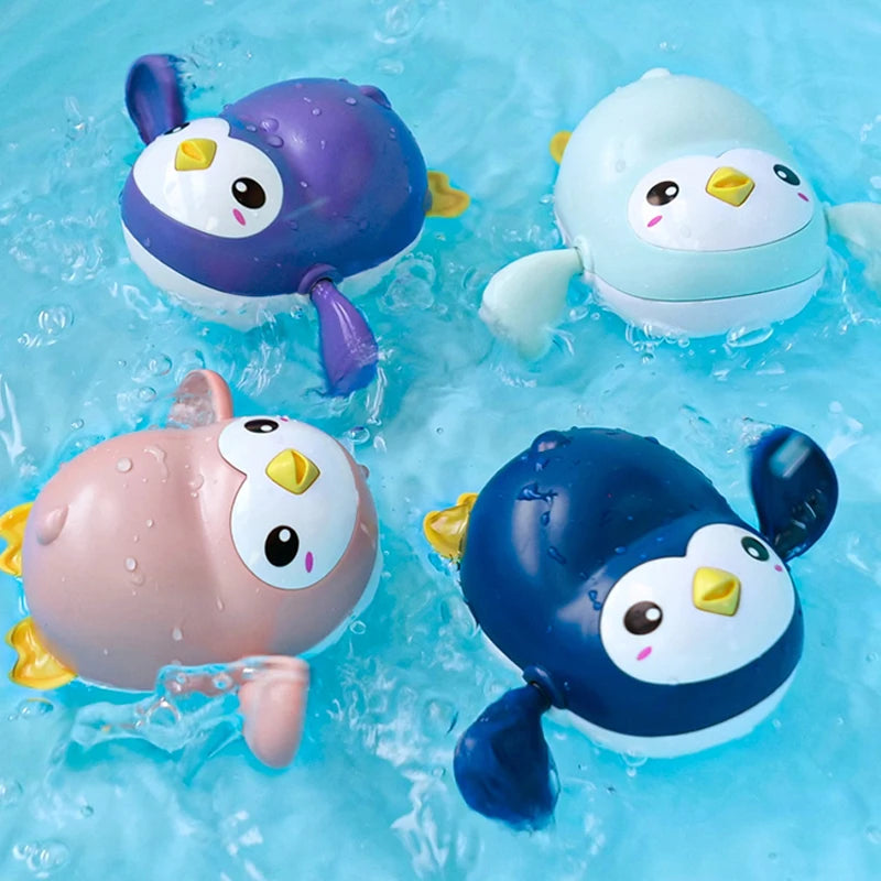 Clockwork Tortoise Bath Toy – Wind-Up Swimming Animal for Bathtub Fun