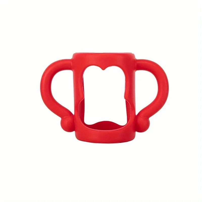 Soft Silicone Easy-Grip Bottle Handle for Narrow Baby Bottles – BPA-Free & Universal Fit