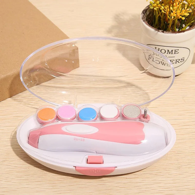 Baby Electric Nail Trimmer – Gentle Multifunction Nail Care Set for Infants & Toddlers