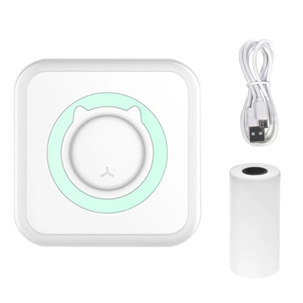 Portable Mini Bluetooth Printer – Thermal Pocket Printer for Photos, Notes & Labels