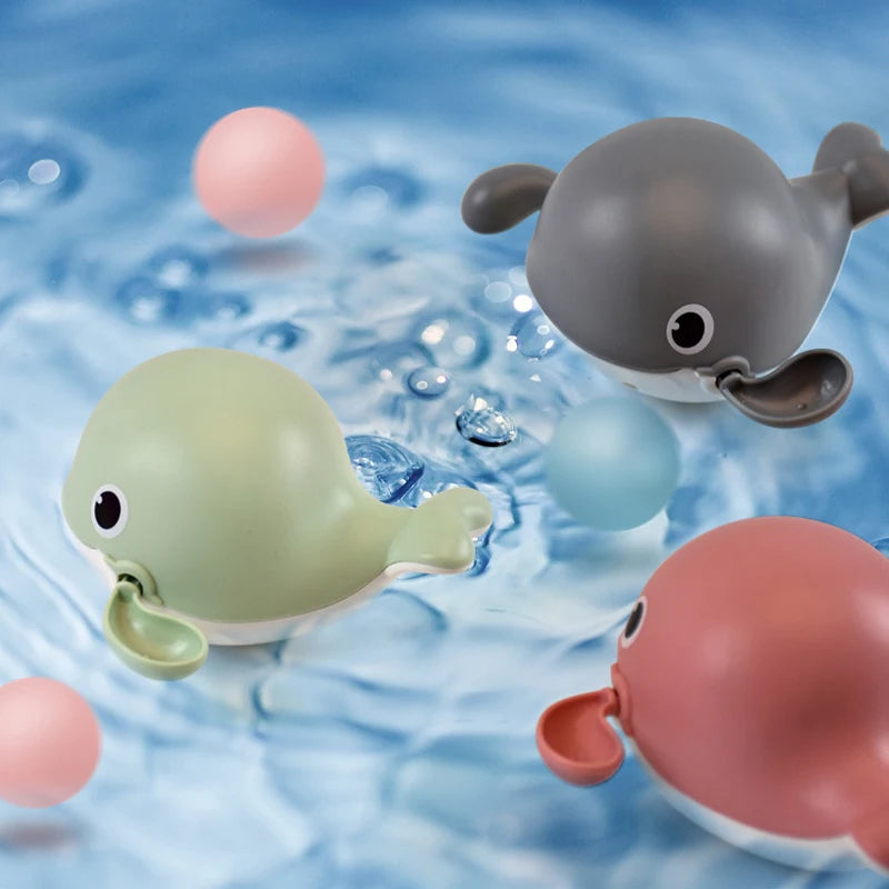 Clockwork Tortoise Bath Toy – Wind-Up Swimming Animal for Bathtub Fun