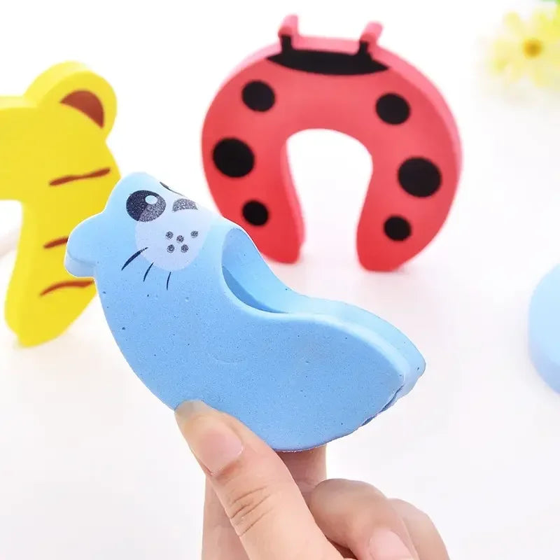 2/5pcs Baby Safety Door Stopper Finger Protector – Anti-Pinch Lock for Newborns & Toddlers